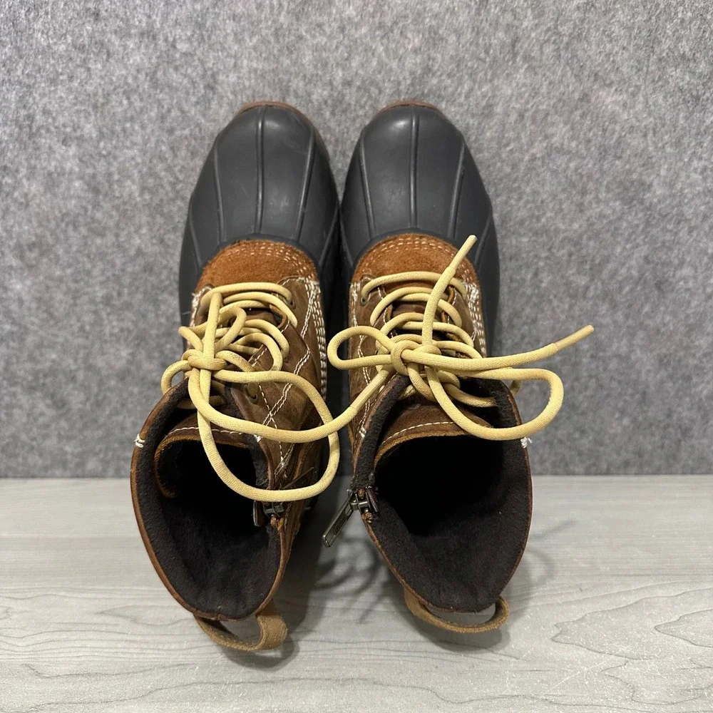 Wolverine‎ Torrent Duck Boots Womens 9 Brown Black Waterproof Leather Rain